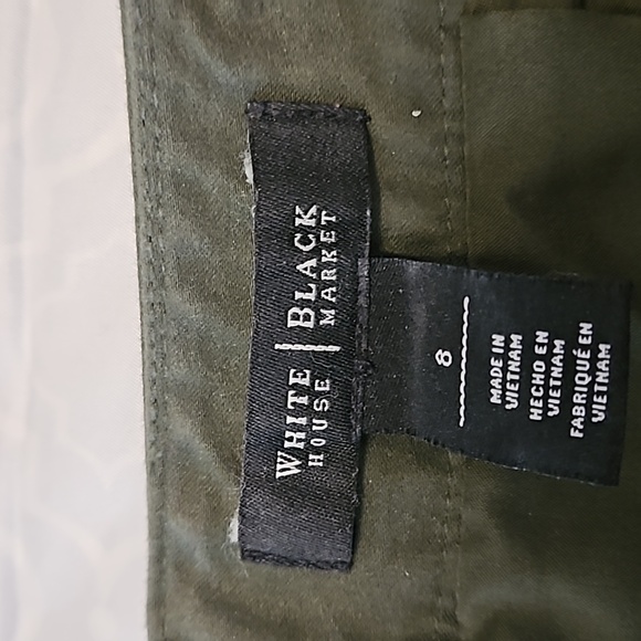 WHBM Slim skirt, khaki, size 8 - Picture 4 of 4